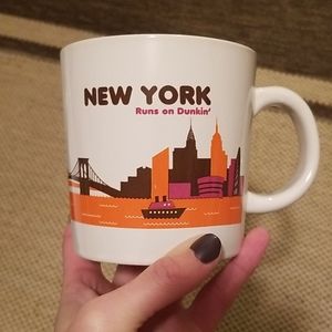 NY dunkin mug
